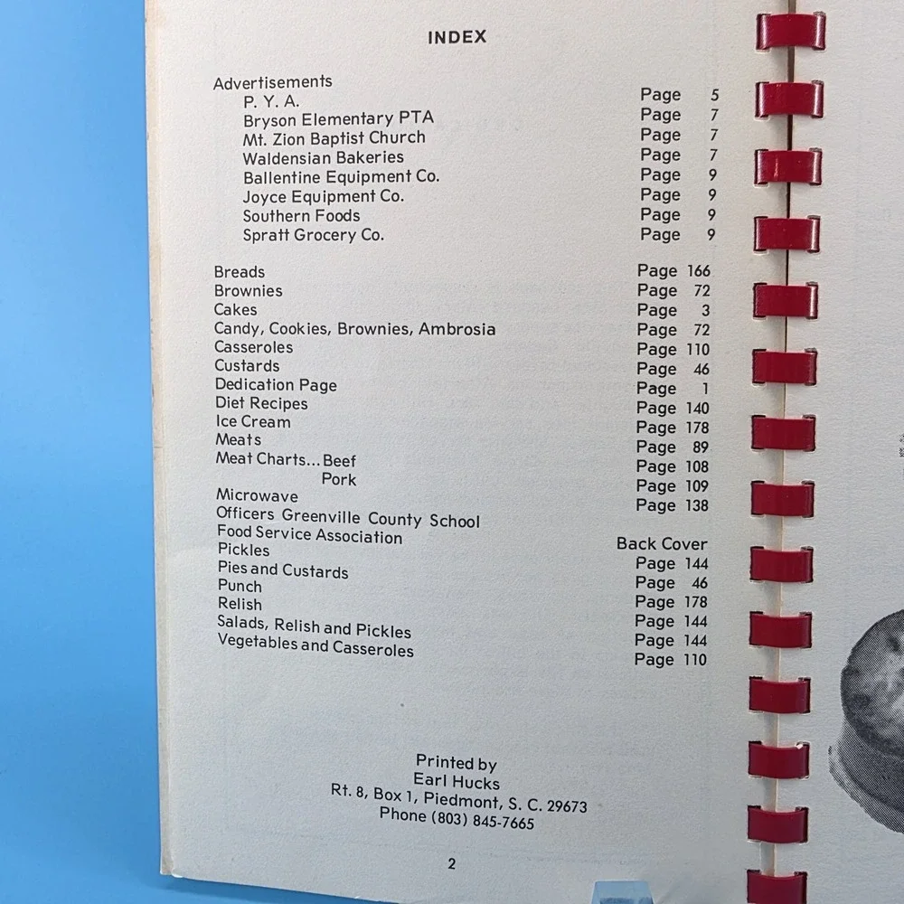 Greenville‎ County School Food Service Association Cookbook (South Carolina)